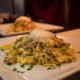 Pappardelle Con Funghi dish